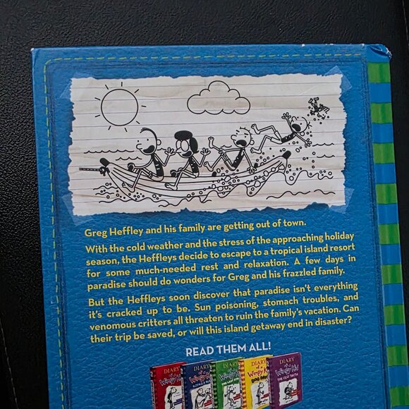 Diary of a Wimpy Kid books by Jeff Kinney - The Getaway and Dog Days - hardcover - Picture 15 of 15